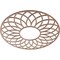 Ekena Millwork Cannes Wood Fretwork Pierced Ceiling Medallion, Wood (Paint Grade), 32"OD x 11"ID x 3/8"T CMWP32X32X0375CNMF - alternate 3
